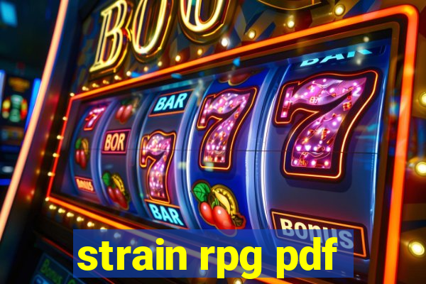 strain rpg pdf